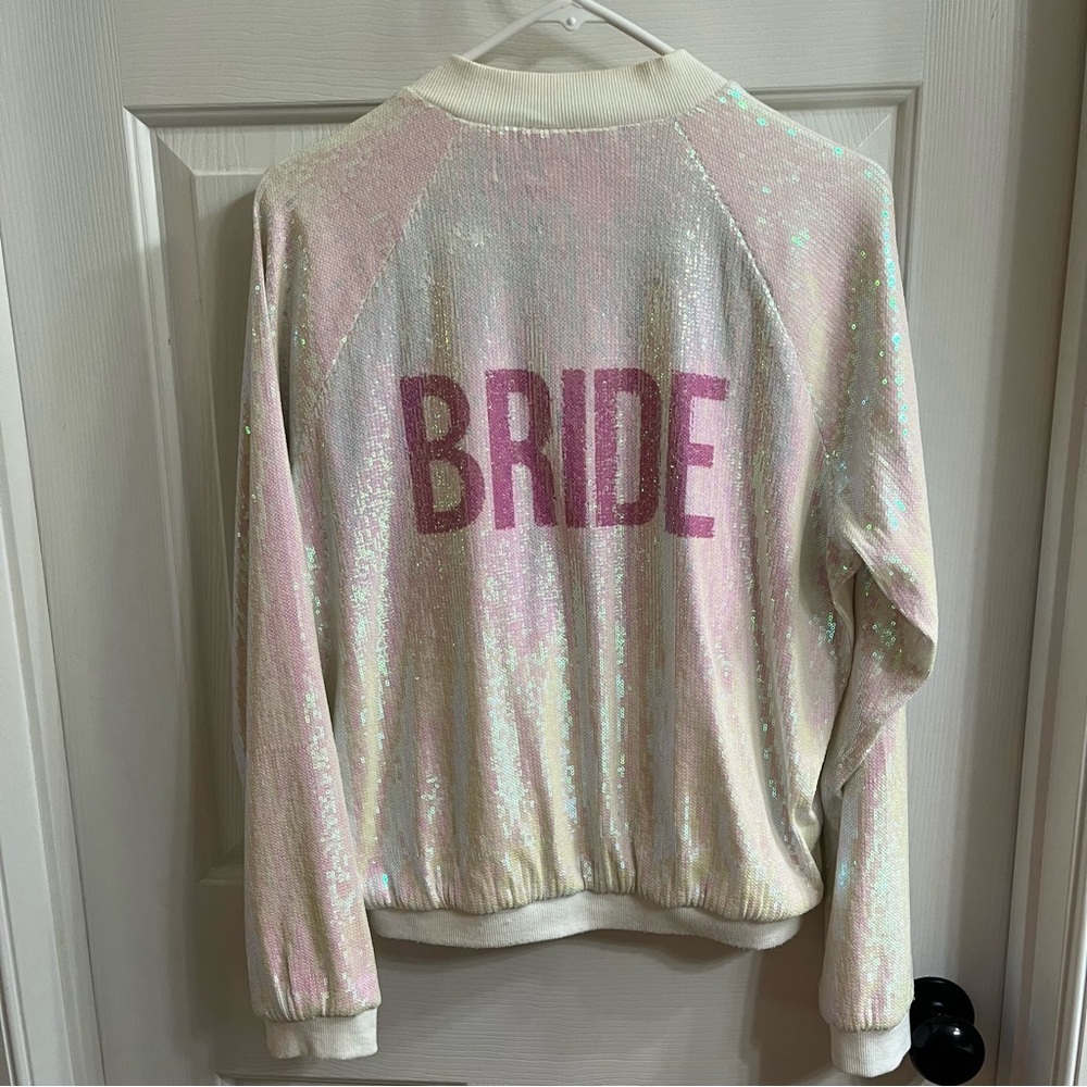 Hayley Paige Sequin Bride Jacket🤍✨